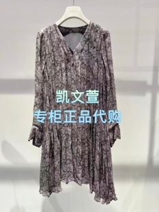 1专柜正品 连衣裙 2899现货上新2025冬款 2J4O603