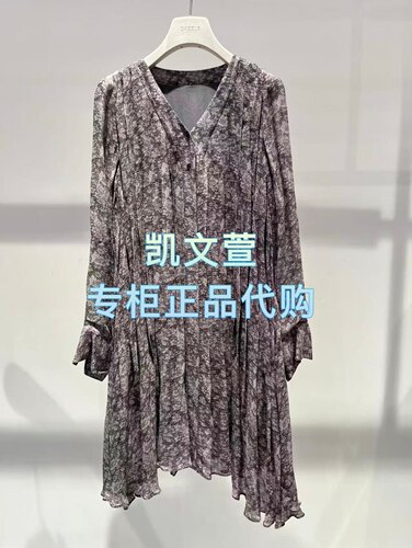 2J4O603-2899现货上新2025冬款1-1专柜正品连衣裙