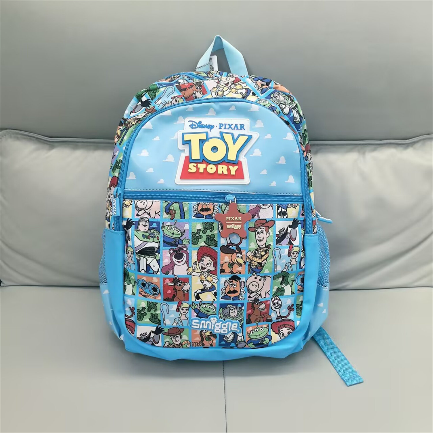 澳洲Smiggle书包学生玩具总动员TOYSTORY双肩包多功能收纳轻背包