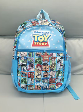 澳洲Smiggle书包学生玩具总动员TOYSTORY双肩包多功能收纳轻背包