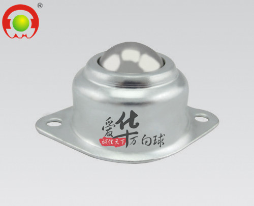 1寸A加厚菱形牛眼轮CY-25A万向球钢球轮滚珠轴承QDA01-25牛眼轮