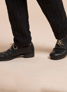 m.a+  黑色牛皮德比鞋 意大利 工匠 common place 买手店