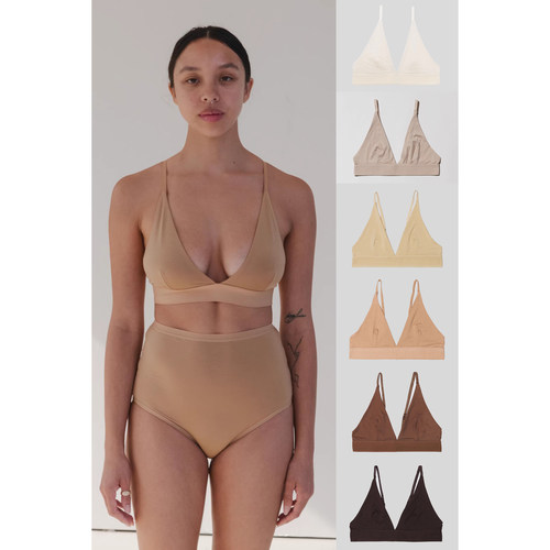 BASERANGE无钢圈法国三角文胸