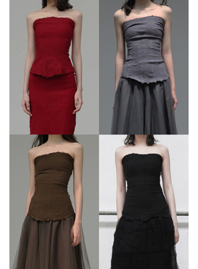 Marc Le Bihan 经典拉伸抹胸26915系列 十米丝缩水 法国