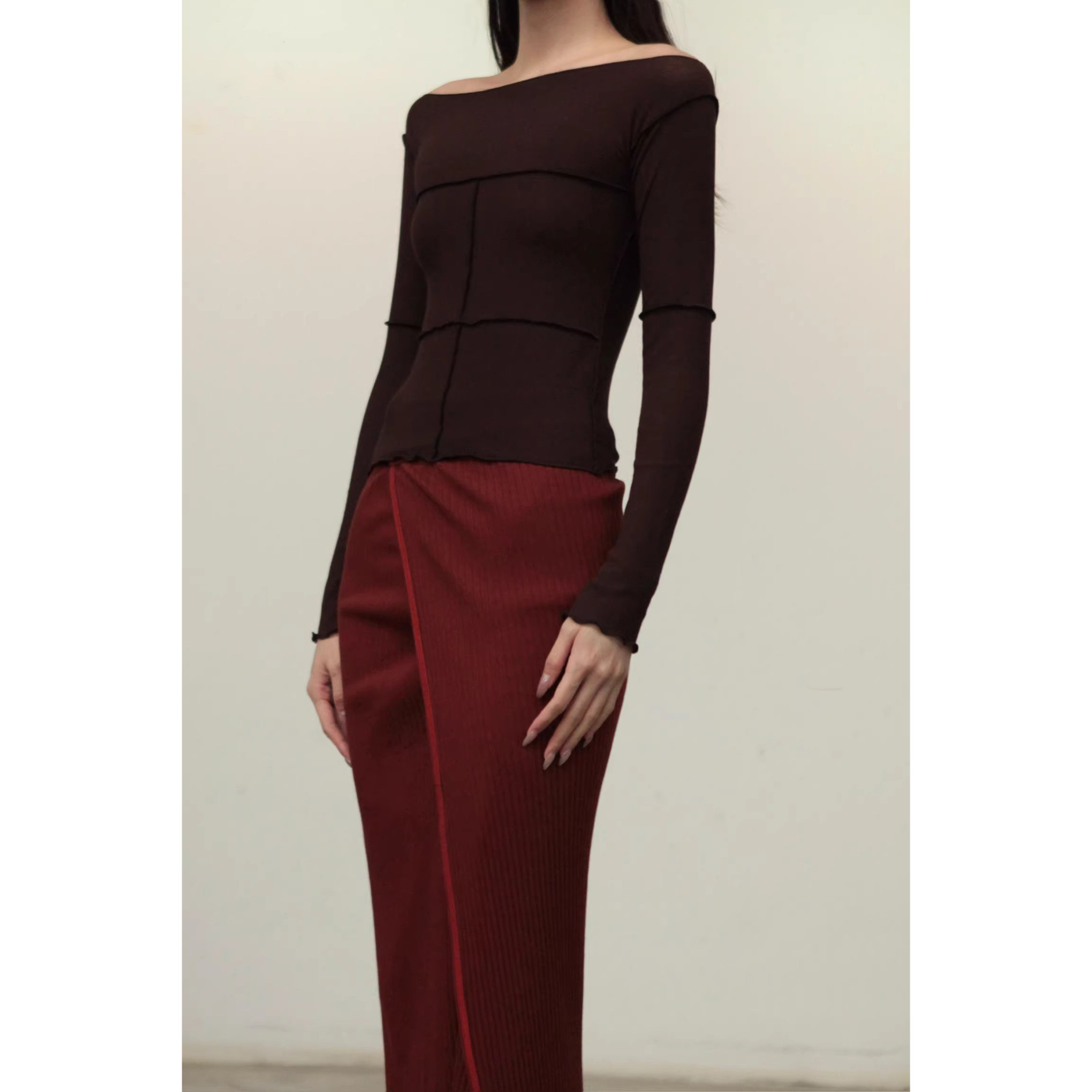 BASERANGE法国有机棉长袖T恤