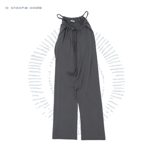 抽绳连体休闲裤 25秋冬 code 美利奴羊毛针织 cloche