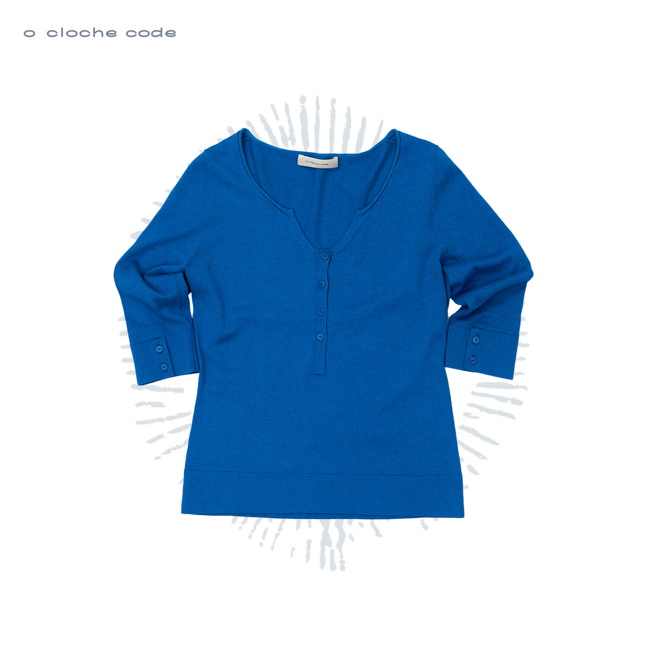 o cloche code 25秋冬 棉羊绒中袖背心针织