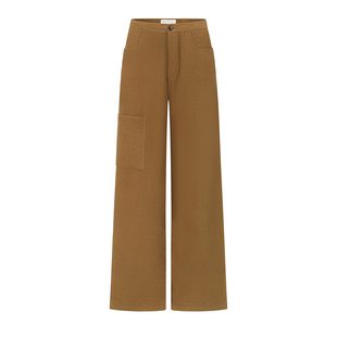 SWAYING 25秋冬 扇形口袋纯棉直筒裤