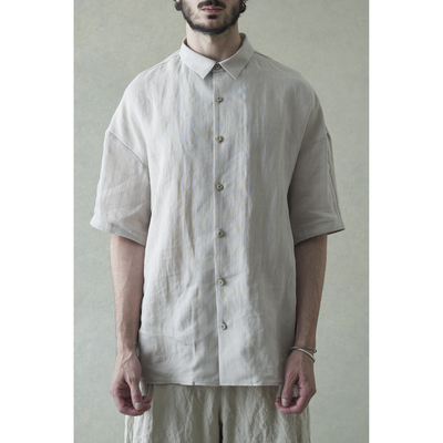 Devoa 苎麻半袖衬衫 日本 男