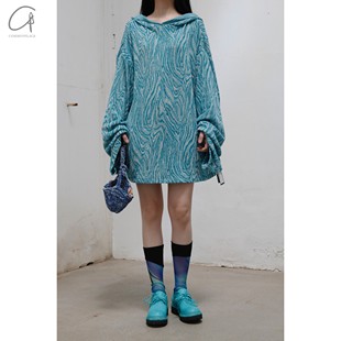 卫衣 流动提花怪物连帽衫 60%OFF Vitelli