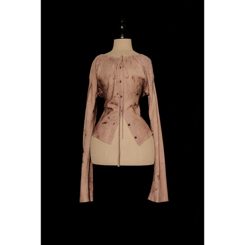 Mutedance 25秋冬 系扣抽绳领衬衫上衣系列 手工 古典