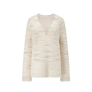 不规则镂空羊驼毛套衫 SWAYING 25秋冬