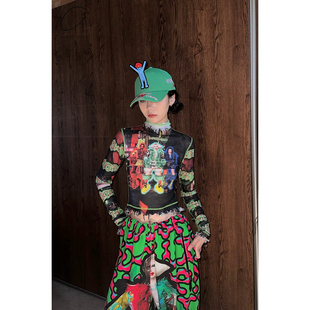 网眼上衣 高领长袖 40%OFF WINDOWSEN