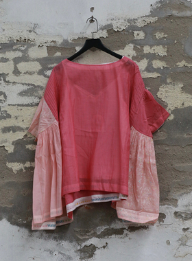 EKA KOTA 26春夏 宽松版型褶皱上衣