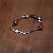 SALE E PEPE 纯银蛋黄石双层手链 commonplace品牌集合店