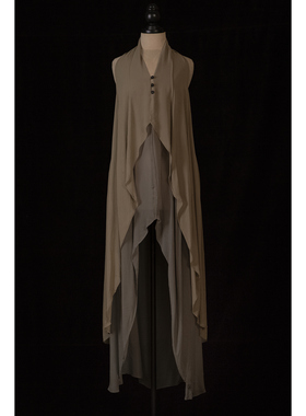 Mutedance 26春夏 花染丝绸剪裁连衣裙