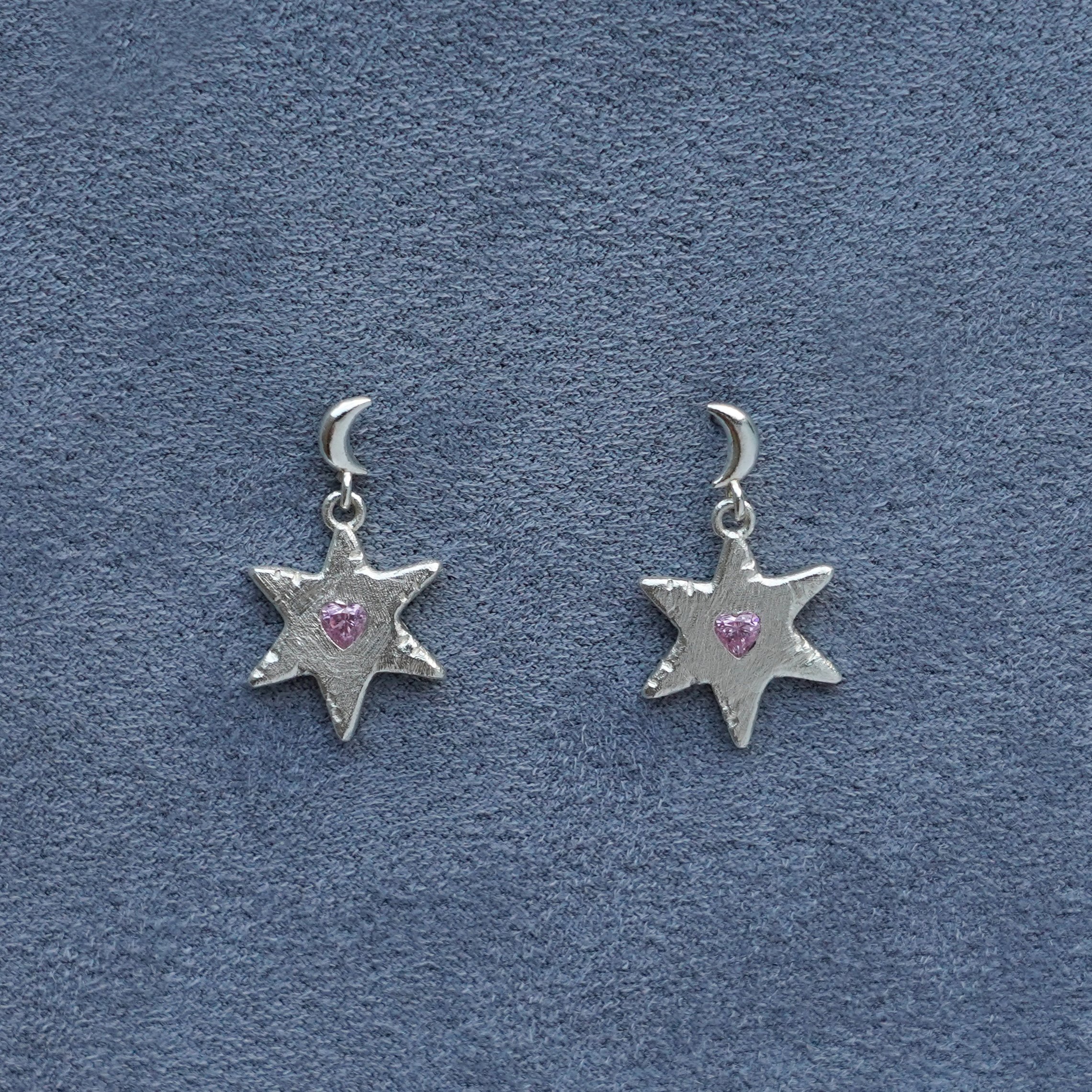 SALE E PEPE 圣诞节系列  纯银星光耳环