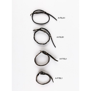 m.a+ Maurizio Amadei 细银包裹手腕带手镯系列 意大利 工匠