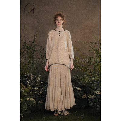 印花上衣23春夏手作