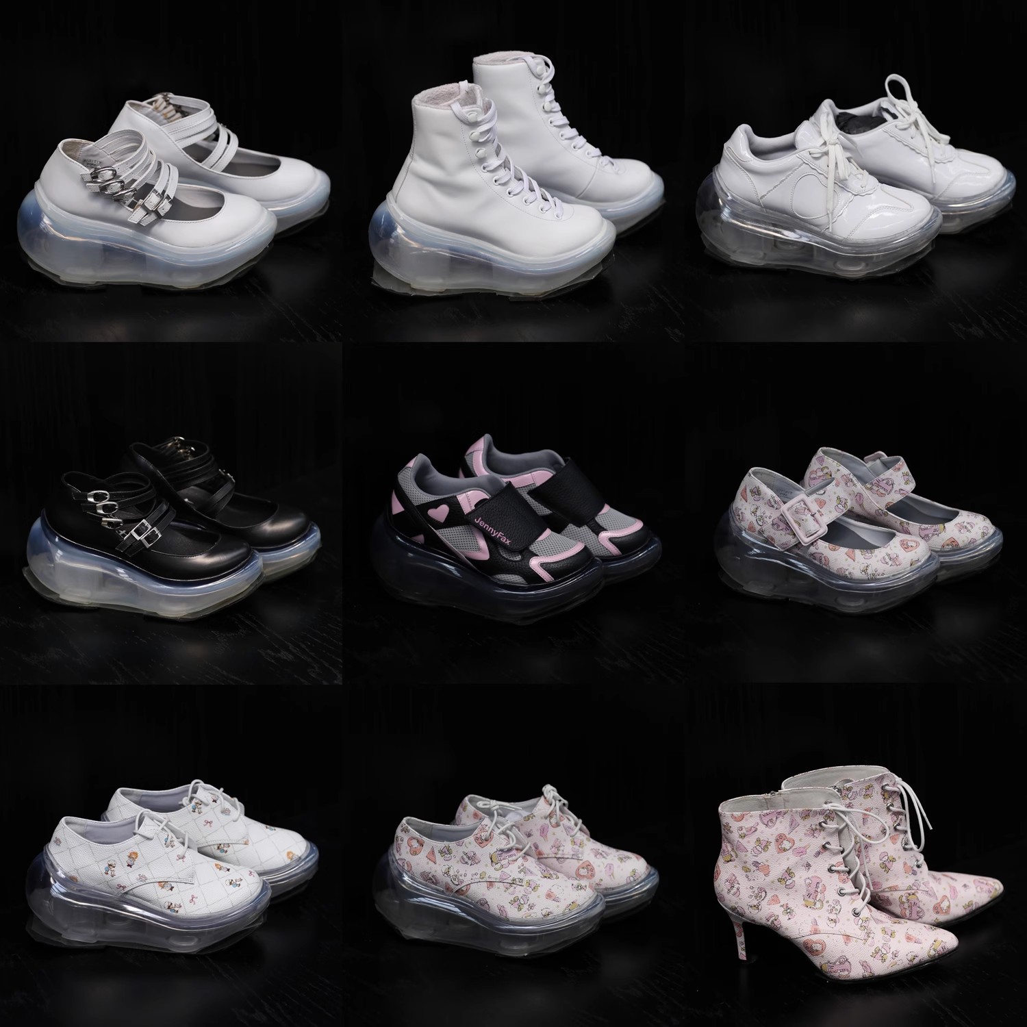 50%OFF Jenny Fax 日本 透明气垫原版玛丽简增高鞋 系列合集 II