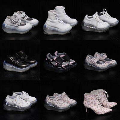 50%OFF Jenny Fax 日本 透明气垫原版玛丽简增高鞋 系列合集 II