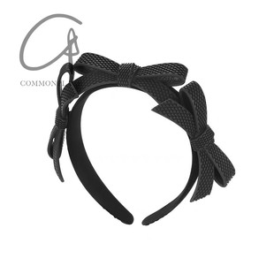 棱纹橡胶蝴蝶结簇发箍 SST 70%OFF YVMIN