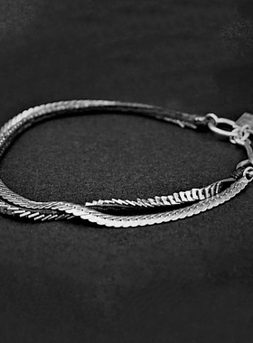 GOTI 袋鼠皮手链 925银 BR1201 意大利 工匠