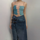 R010系列 Rui Zhou 珍珠链接背心吊带