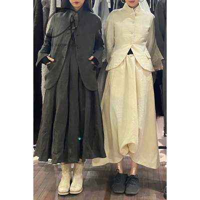 60%OFF A1923 augusta1923 亚麻无袖连衣裙意大利 commonplace