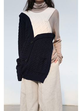 80%OFF Daniel Gregory Natale 假三件拼接毛衣 美国commonplace