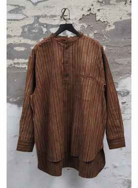 预 AVIVA JIFEI XUE 立领套头长袖衬衫