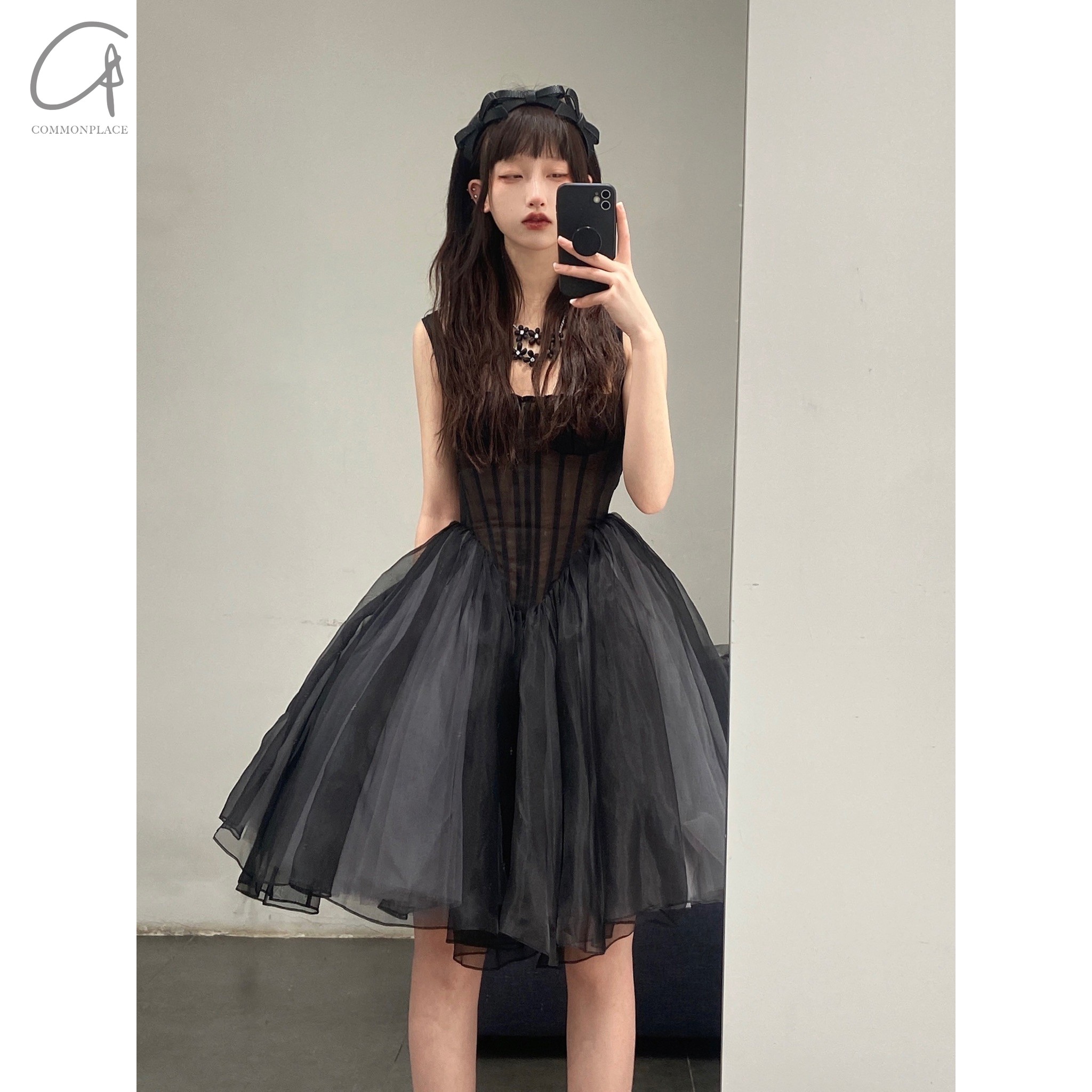 春夏花式束腰迷你连衣裙