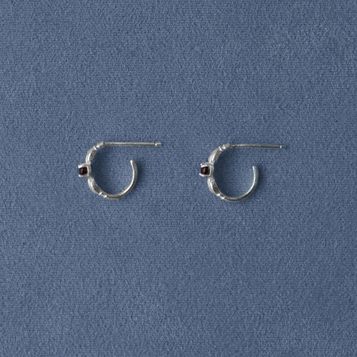 SALE E PEPE 七夕特别系列 纯银抱抱爱心耳环