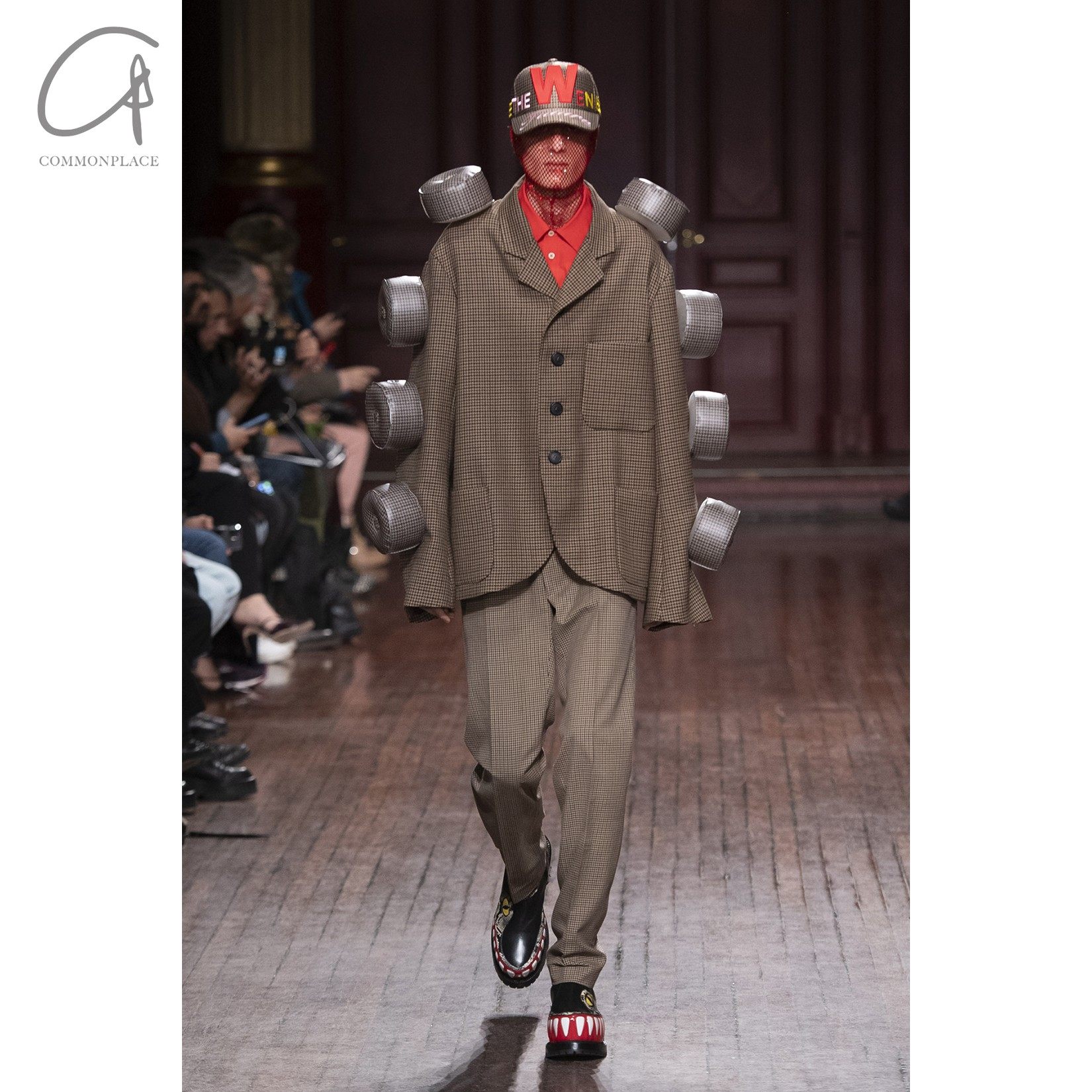 40%OFF Walter Van Beirendonck  方格长裤 比利时