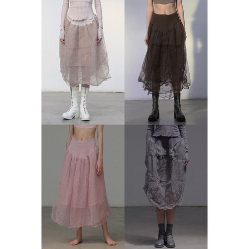 蚕丝法国手工半身裙官方代理