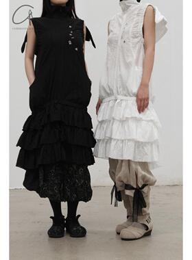 VeniceW 飞行背心刺绣连衣裙