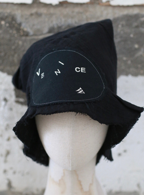 VeniceW 亚麻巫师帽