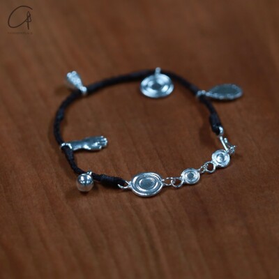 SALE E PEPE 纯银泪手编绳手链 commonplace品牌集合店