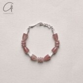 OLIO 纯银草莓晶果实手链 七夕特别系列 ACETO