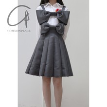 90%OFF SHUSHU TONG 大蝴蝶结V领百褶吊带连衣裙系列 commonplace