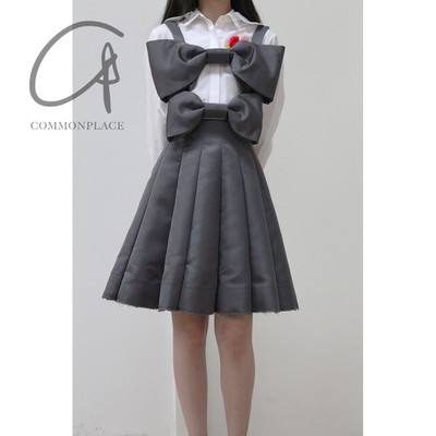 秋冬蝴蝶结百褶吊带连衣裙系列