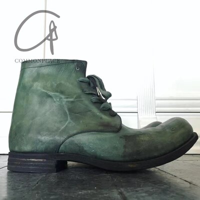 A1923augusta1923马皮高帮靴