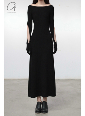 60%OFF SWAYING 无缝长袖连指连衣裙