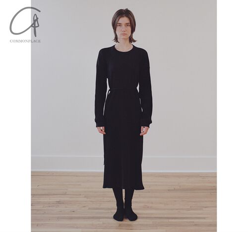 Baserange腰间系绳长袖连衣裙