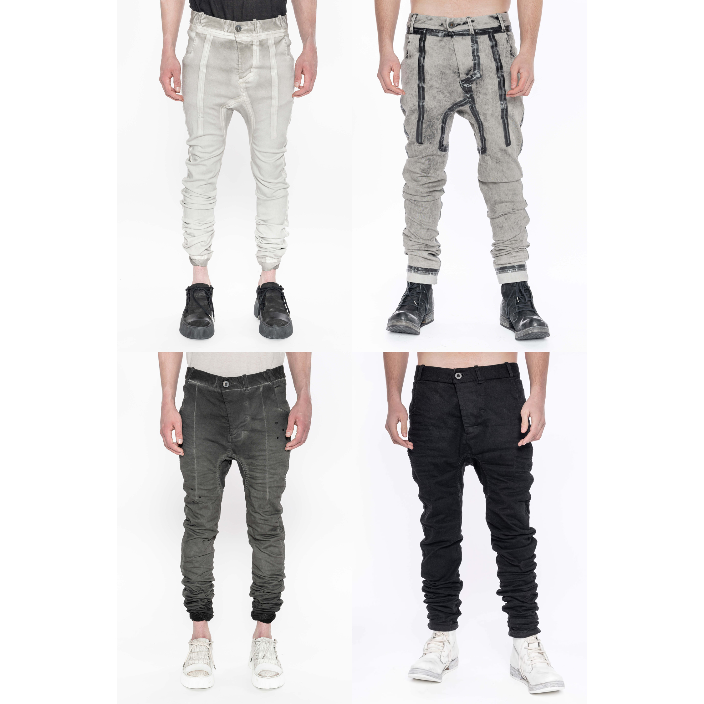 褶皱休闲裤BorisBidjanSaberi