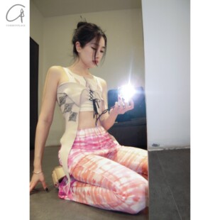 提花钉珠绑带抹胸 Zhou 40%OFF Rui