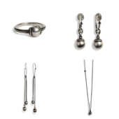 MUNCHEN 耳环 925银 WERKSTATT 珍珠系列 戒指 项链 德国