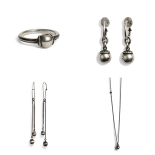 WERKSTATT MUNCHEN 925银 珍珠系列 戒指/耳环/项链 德国