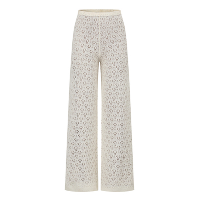 SWAYING 26早春 镂空花型针织长裤