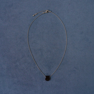 纯银卵石酒坛吊坠项链 PEPE SALE